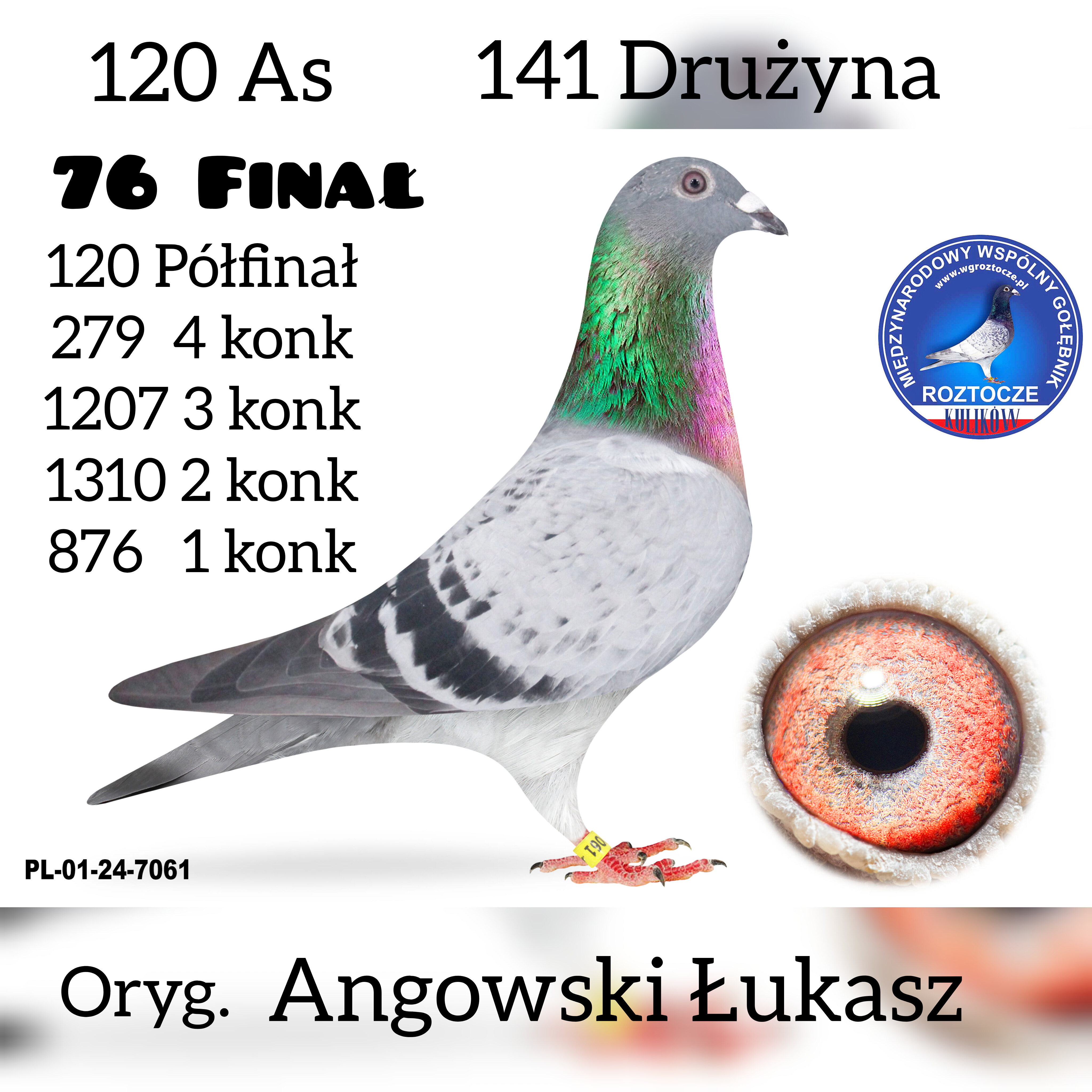 76 z FINAŁU AS 120 ANGOWSKI ŁUKASZ