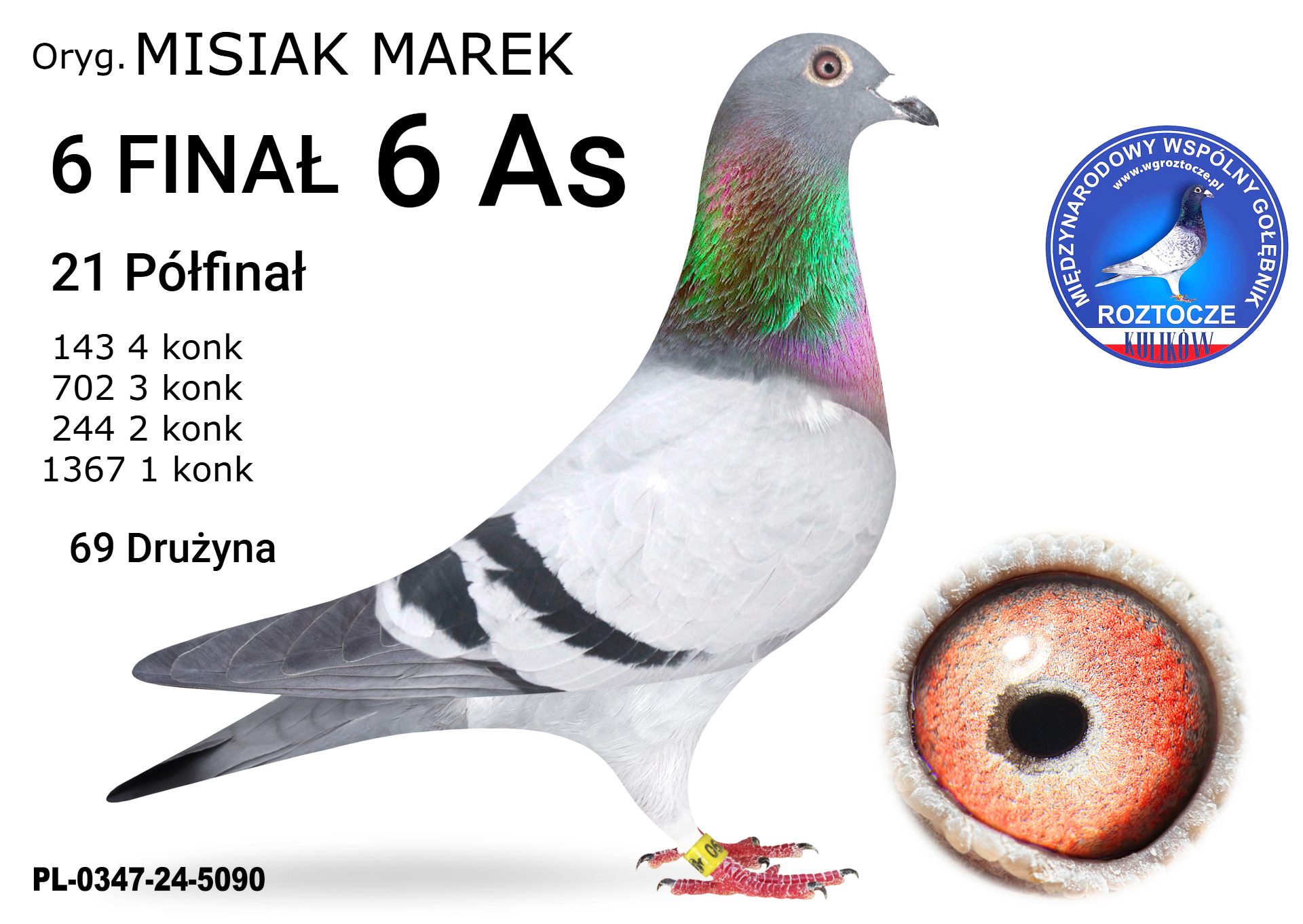 6 AS 6 z Finału MISIAK  MAREK