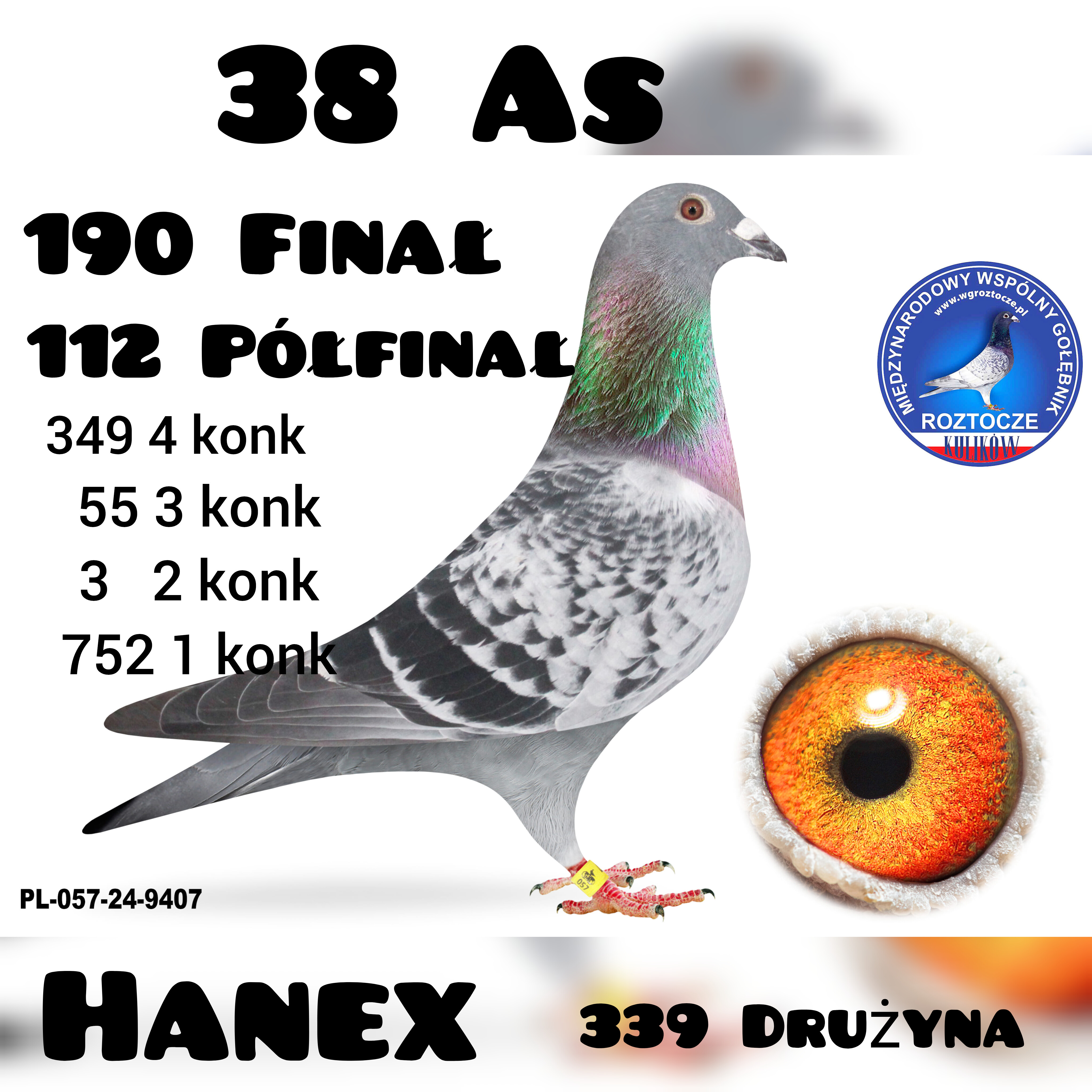 38 AS  3 miejsce z lotu 2 HANEX