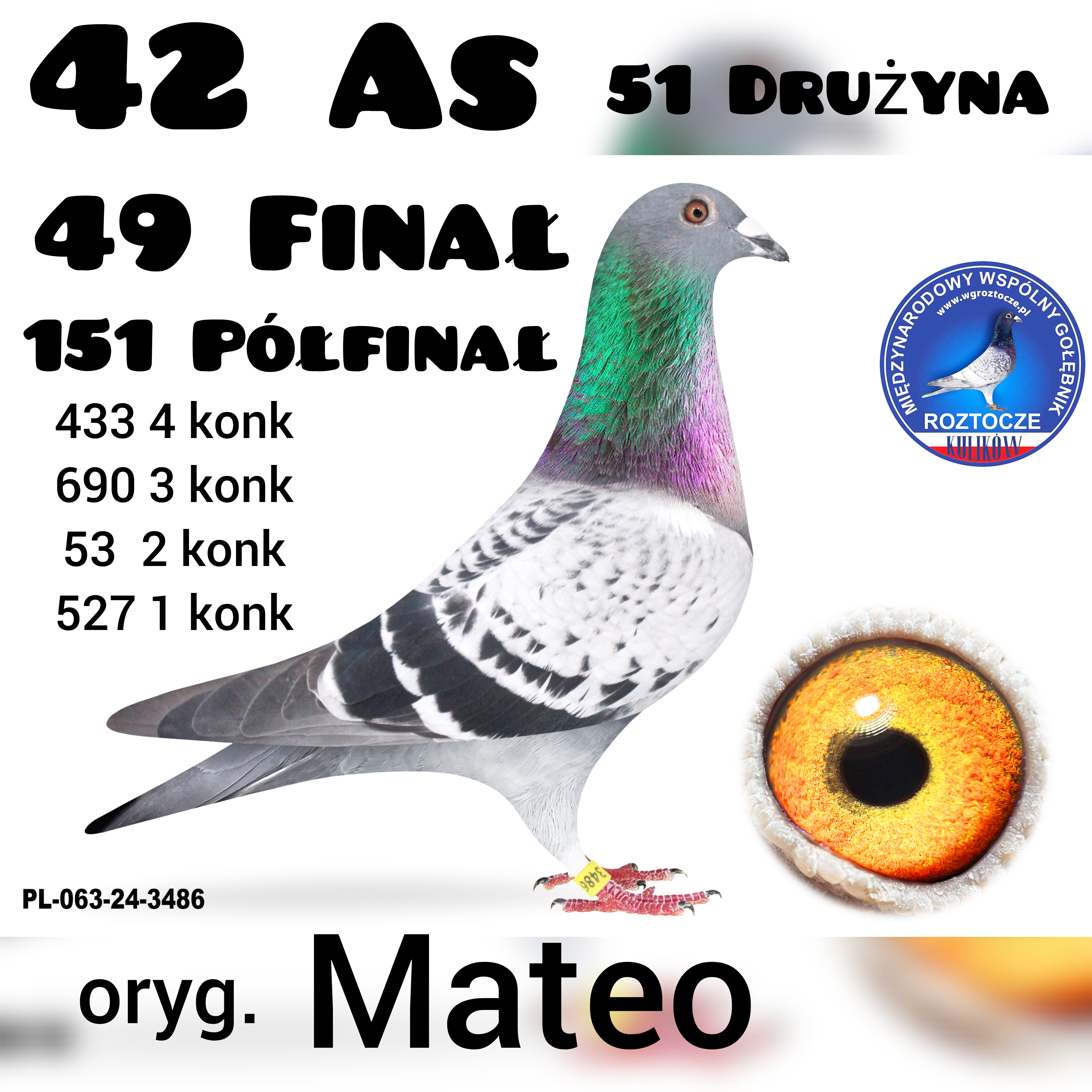 42 AS  49 z FINAŁU MATEO F